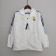 Real Madrid White Windbreaker 2022