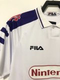 1998-1999 Fiorentina Away Fans 1:1 Quality Retro Soccer Jersey