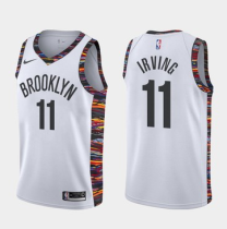 NBA Nets 11 city version white 1:1 Quality