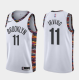 NBA Nets 11 city version white 1:1 Quality