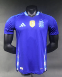 Argentina Away Player 3-Stars 1:1 Quality Soccer Jersey 24/25
