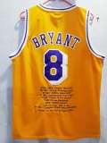 NBA Laker 8 honor Edition 1:1 Quality