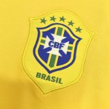 2006 Brazil Home 1:1 Quality Retro Soccer Jersey