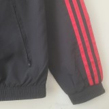 Argentina Black-Red Double Sided Windbreaker 2022