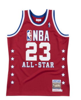 NBA Mitchell & Ness Jordan 89 all star 1:1 Quality
