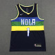Pelican Williamson #1 Navy Blue City Edition 1:1 Quality NBA Jersey 22/23