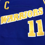22/23 Warriors Thompson #11 Blue 1:1 Quality Retro NBA Jersey