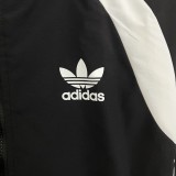 Adidas Black-White Windbreaker 2023