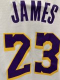 NBA Laker white James No.23 1:1 Quality