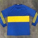 1981 Boca Long Sleeve Home Fans 1:1 Quality Retro Soccer Jersey