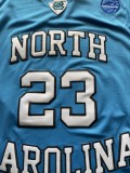 University of North Carolina # 23 wathet University Jersey 1:1 Quality