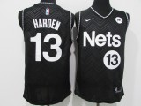 NBA 2021 Nets #13 Harden award black 1:1 Quality