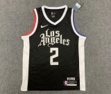 NBA Clipper home【customized】Leonard No.2 1:1 Quality