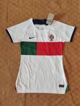 22/23 Portugal Away Women Fans 1:1 Quality Soccer Jersey