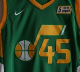 NBA Jazz (21 new season) # 45 Mitchell achievement green 1:1 Quality