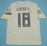 2015-2016 Retro Real madrid Home 1:1 Quality Soccer Jersey