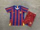 Barcelona Home 1:1 Kids Retro Soccer Jersey 2005/2006
