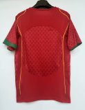2004 Portugal Home 1:1 Retro Soccer Jersey