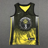 22/23 Warriors POOLE #3 Black Rose City Edition 1:1 Quality NBA Jersey