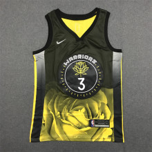 22/23 Warriors POOLE #3 Black Rose City Edition 1:1 Quality NBA Jersey