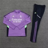 Real Madrid Training Purple Royal Blue 1:1 Quality Training Jersey 22/23