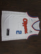 NBA New clipper City 2 corwai Leonard white 1:1 Quality