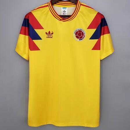 1990 Retro Colombia Home 1:1 Quality Soccer Jersey