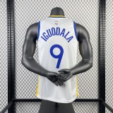 NBA Golden State Warriors White IGUODALA#9 Men Jersey Top Quality Hot Pressing Number And Name 2023