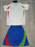 Italy Away Kids Soccer Jersey 24/25