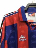 1996-1997 Barcelona Stadium Long Sleeve 1:1 Quality Retro Soccer Jersey