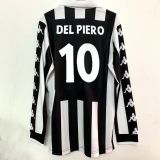 1999/2000 Retro Juventus Home Long Sleeve 1:1 Quality Soccer Jersey