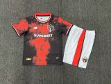 Sao Paulo Third  Kids 1:1 Quality Soccer Jersey 24/25