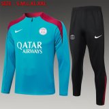 Paris Training Green 1:1 Quality Training Jersey 24/25