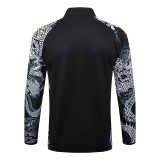 Real Madrid Black Training Tracksuit 1:1 Quality Training Jersey 24/25
