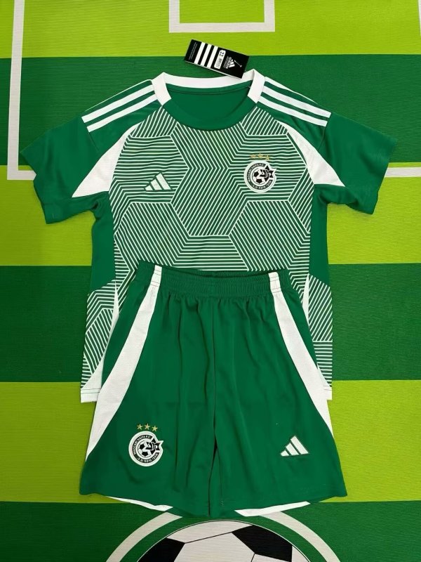 Maccabi Haifa Home Kids Kits 1:1 Soccer Jersey 24/25