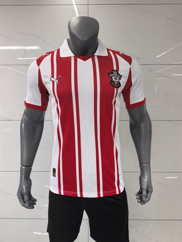 Southampton Home Fans 1:1 Quality Soccer Jersey 25/26