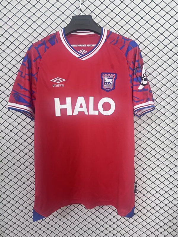 Ipswich Town Away Fans 1:1 Quality Soccer Jersey 25/26