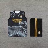 Real Madrid  Black 1:1 Quality Training Vest（A-Set）24/25