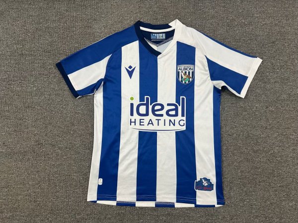 West Bromwich Albion Home Fans 1:1 Quality Soccer Jersey 25/26
