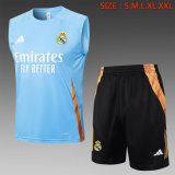 24/25  Real Madrid  Blue 1:1 Quality Training Vest（A-Set）