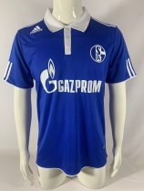 Schalke 04 Blue Retro Fans 1:1 Quality Soccer Jersey 2010/2011