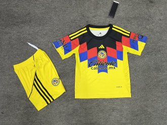 America Home Kids 1:1 Quality Soccer Jersey 25/26