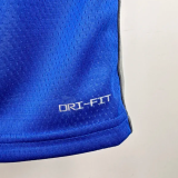 Kings MONK #0 Blue City Edition  1:1 Quality NBA Jersey热压 2024