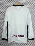 Colo Colo Home Fans Long Sleeve Retro 1:1 Quality Soccer Jersey 1997/1998