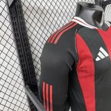 River Plate Away  Long Sleeve Player 1:1 Quality Soccer Jersey 25/26