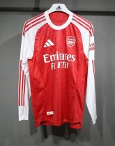 Arsenal Home Long Sleeve Player 1:1 Quality Soccer Jersey 25/26