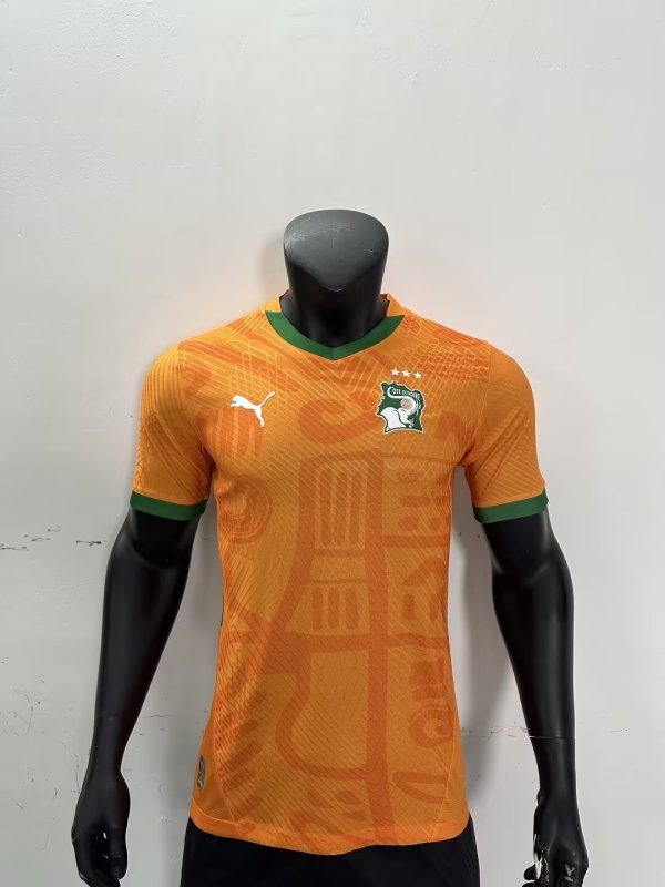 Cote d'Ivoire Home 3-Stars Player 1:1 Quality Soccer Jersey 24/25