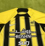 24/25 Al Ittihad Saudi Home Yellow Fans 1:1 Quality Soccer Jersey（吉达联合）