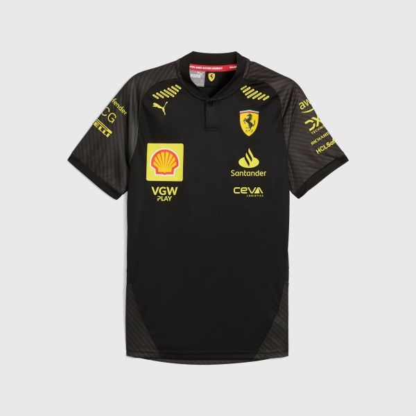 F1 racing suit T-shirt Ferrari new McLaren team short sleeved round neck casual shirt 1:1 Quality F1 Jerseys 2024