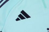 24/25  Arsenal Training Suit Blue 1:1 Quality Training Jersey